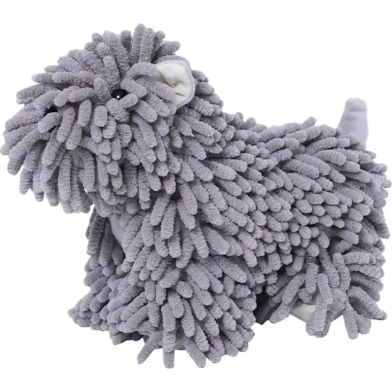 Cute Puppy Chenille Hand Towel – Soft Hanging Towel for Kids Novelty Hand Towel Richie's B