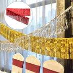 Metallic Foil Tassel Fringe Garland Curtain 30×200cm Party Party Fringe Curtain Richie's