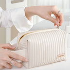 Women's PU Makeup Bag Waterproof Travel Toiletry Organizer Cosmetic Travel Bag Richie's