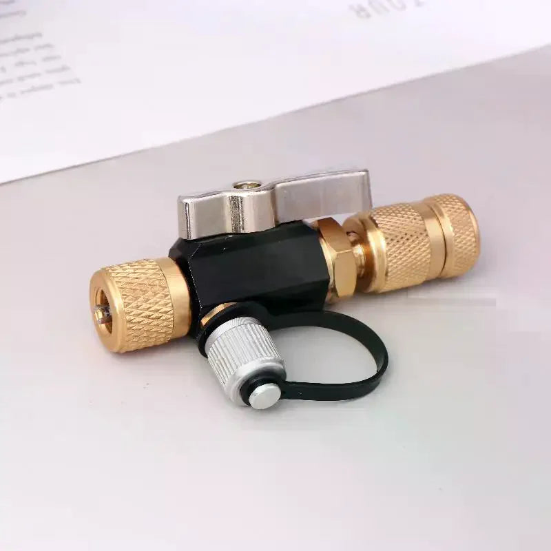 Valve Core Removal Tool 5/16" Female 1/4" Male Flare R410A Valve Removal Tool Richie's