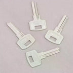 10Pcs FAV1D Baili Double Slot Key Blanks – Silver Metal Key Blanks Richie's