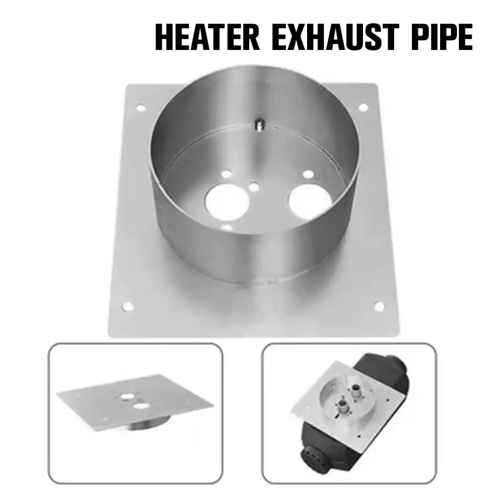 Diesel Parking Heater Mounting Plate & Exhaust Bracket Kit Heater Mounting Bracket Richie's