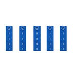 5-Pack Jeans Waist Extender Buckles – Adjustable Elastic Waist Extender Buckles Richie's royal blue