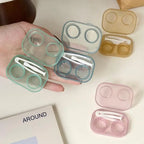 Contact Lens Case with Tweezers – Dustproof Travel Organizer Contact Lens Case Richie's