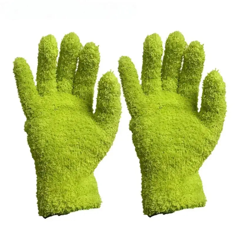 Microfiber Dusting Gloves – Stretchable Cleaning Gloves for Home & Car Microfiber Cleaning Gloves Richie's A8