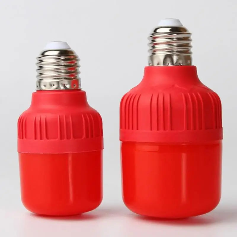 Red LED Light Bulb E27/B22 5W–30W Festive Spot Light 220V LED Light Bulb Richie's