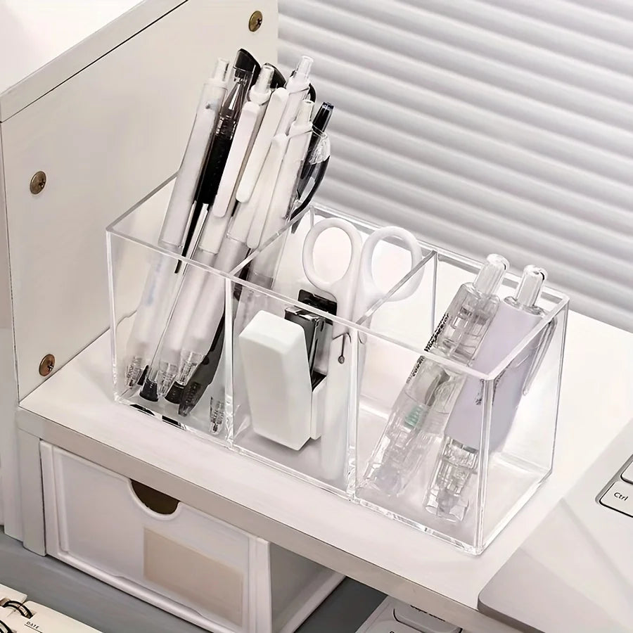 Large Transparent Makeup Organizer – Countertop Cosmetic Storage Makeup Organizer Richie's
