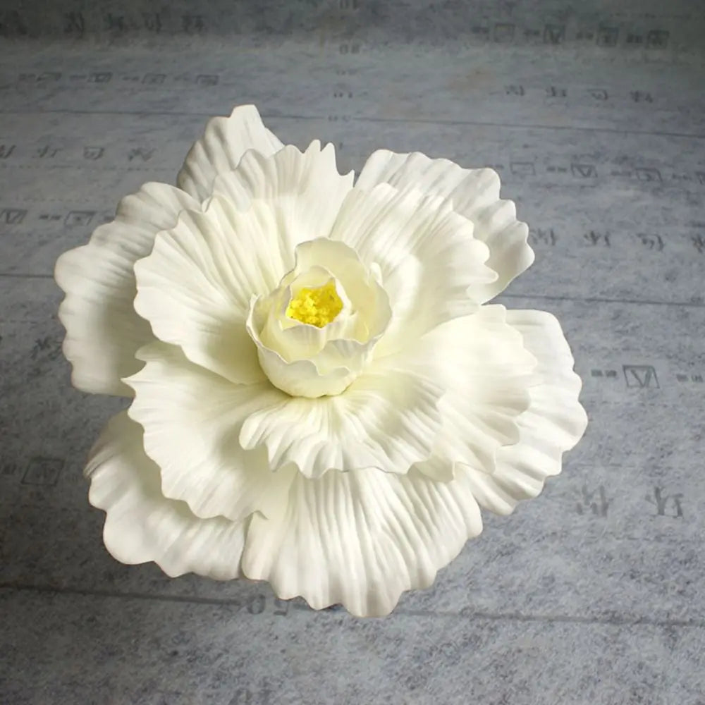 Giant 30cm Silk PE Foam Rose Artificial Flower Wedding Décor Artificial Flower Richie's white-B
