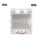Stackable SMT SMD Component Storage Box – Small Parts Organizer Small Parts Organizer Richie's grey-5pcs