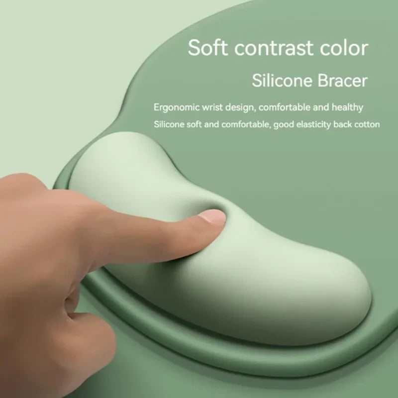 Ergonomic Wrist Rest Mouse Pad – Non-Slip Gradient Desk Mat Wrist Rest Mouse Pad Richie's