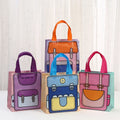 4 Pcs Cute Printed Party Tote Bags – Gifts for Any Occasion Party Gift Bag Richie's Mixed 4 Pcs