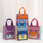 4 Pcs Cute Printed Party Tote Bags – Gifts for Any Occasion Party Gift Bag Richie's Mixed 4 Pcs
