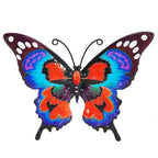 Metal Butterfly Wall Art Decor – Indoor & Outdoor Hanging Metal Wall Art Richie's Red