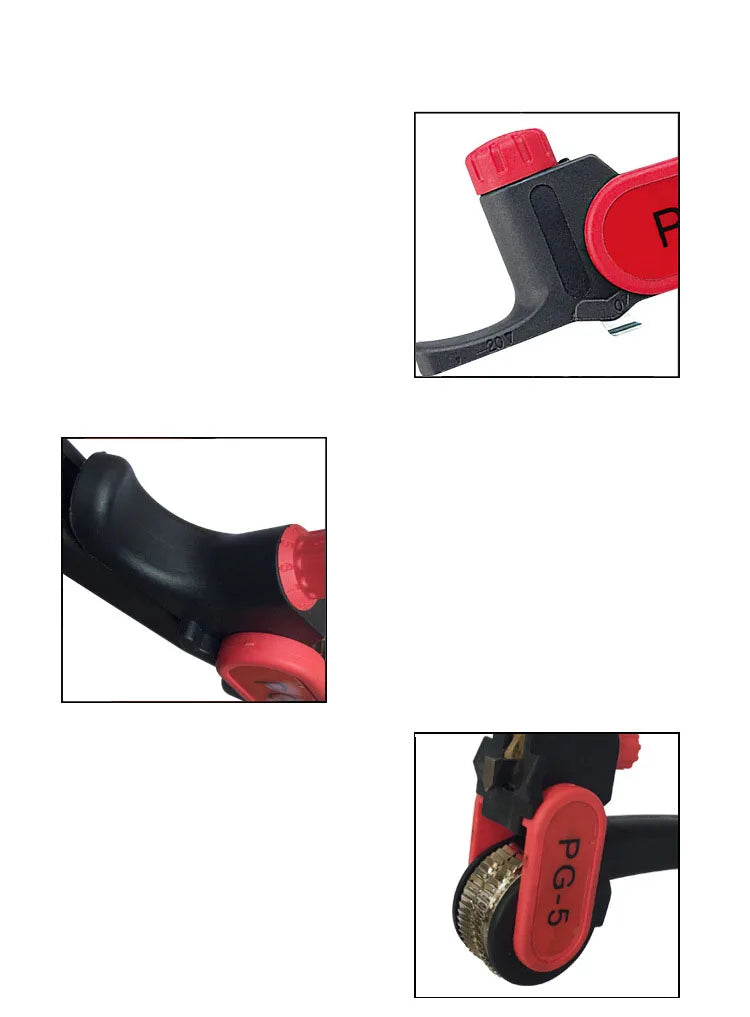PG-5 Ratchet Wheel Cable Stripper Tool for 25mm Cables Cable Stripper Tool Richie's