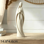Praying Guardian Angel Statue 3D Printed Religious Figurine Decorative Figurine Richie's A8