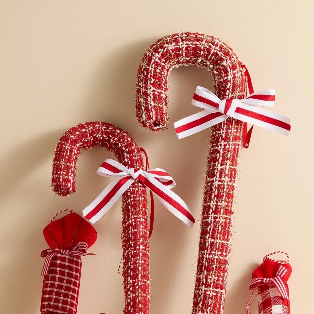 Candy Cane Christmas Ornaments – Striped Xmas Tree Pendants Christmas Ornaments Richie's