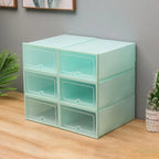 Transparent Stackable Shoe Box PP Drawer Organizer Dustproof Shoe Storage Box Richie's