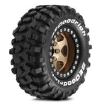 Redspider 1.9" 95mm RC Climbing Car Wheel Hub Tires Set of 4 RC Car Wheel Tires Richie's