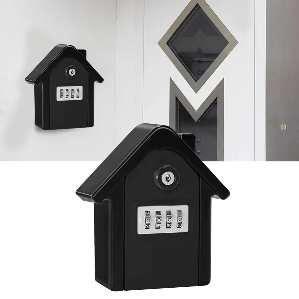 Wall Mounted 4-Digit Combination Key Lock Box – Zinc Alloy Combination Key Lock Box Richie's