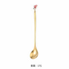 Christmas Stainless Steel Spoon Set with Holiday Pendants Holiday Spoon Set Richie's spoon 3