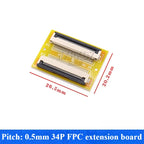 FPC FFC Flat Cable Adapter Board 1.0mm Pitch 4–60 Pin FPC FFC Adapter Board Richie's 34P 0.5MM spacing