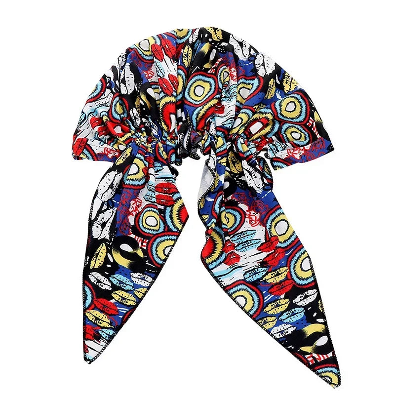 Women's Printed Turban Hat Pre-Tied Head Scarf Cotton Hijab Turban Head Scarf Richie's