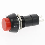 12pcs 12mm Push Button Switch Latching Momentary PBS-11A/B 6 Colors Push Button Switch Richie's Red Self-locking