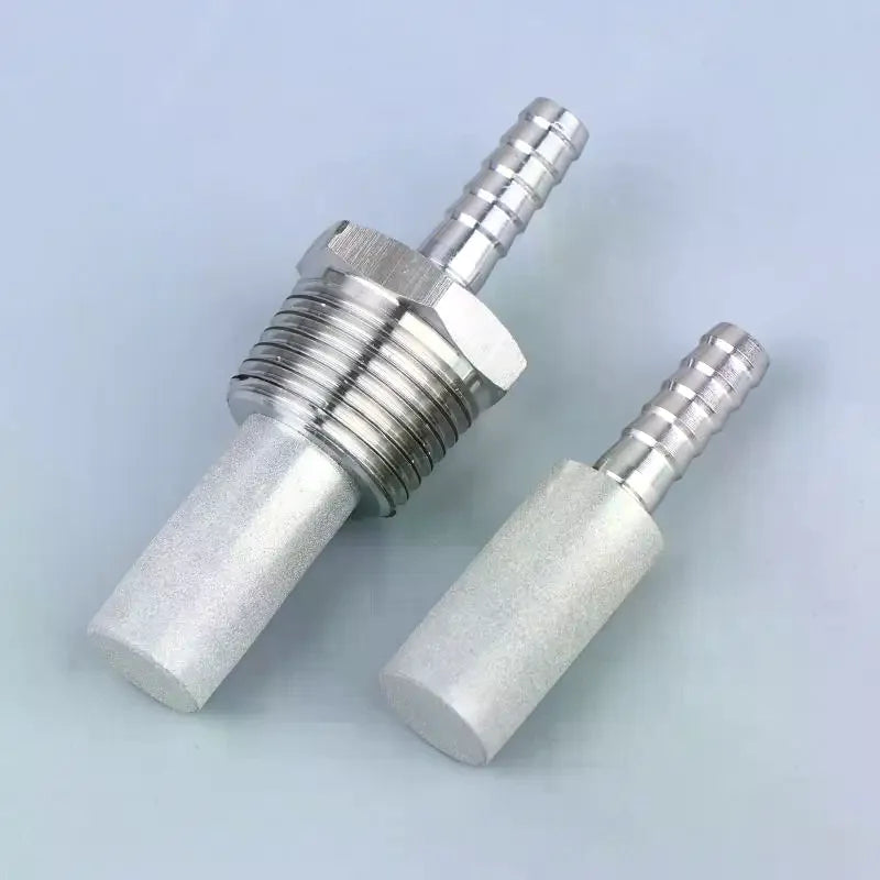 SS316L Homebrew Carbonation Diffusion Stone – 1/2" 1/8" NPT Homebrew Diffusion Stone Richie's