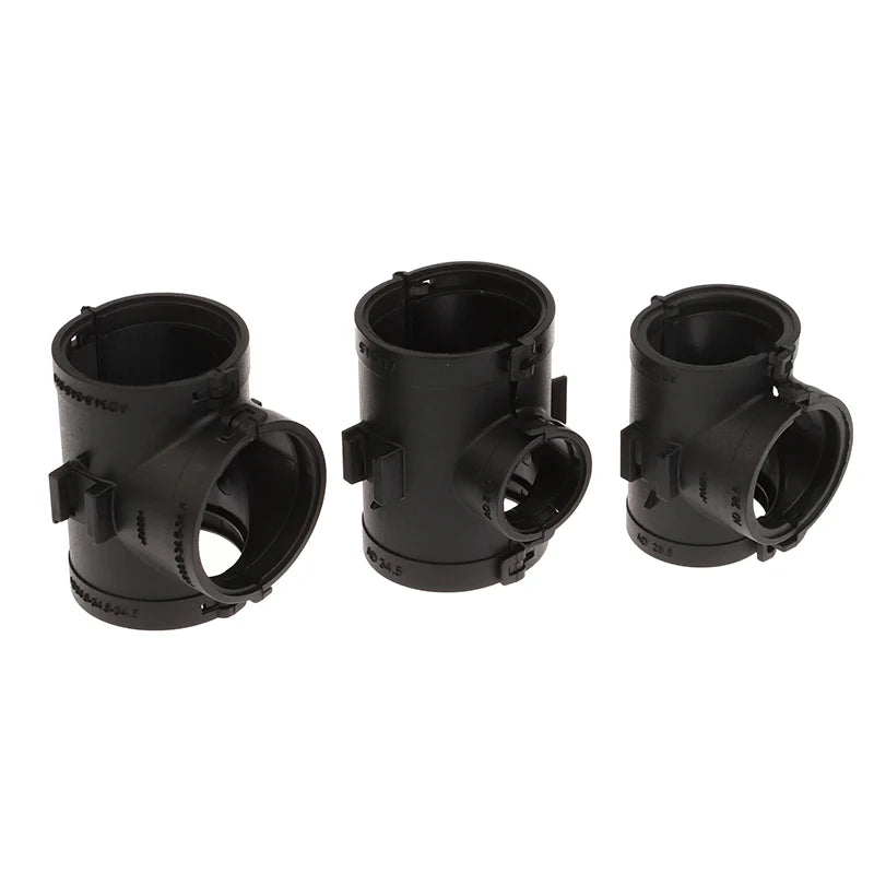 5Pcs T/Y-Shape Three-Way Corrugated Hose Wiring Connector Wiring Harness Connector Richie's