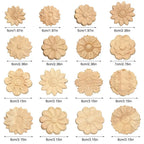 Wood Carved Floral Appliqué – Corner Furniture Frame Decoration Wood Carved Appliqué Richie's