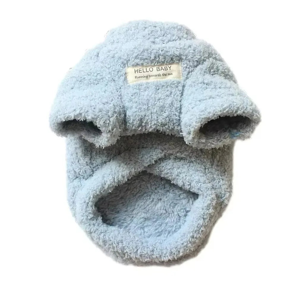 Winter Fleece Dog Sweater Coat for Small Dogs & Puppies Dog Sweater Coat Richie's Blue XXL