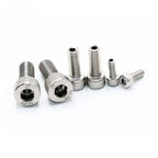 304 Stainless Steel Hollow Socket Cap Screws M3–M12 Allen Bolt Hollow Cap Screws Richie's