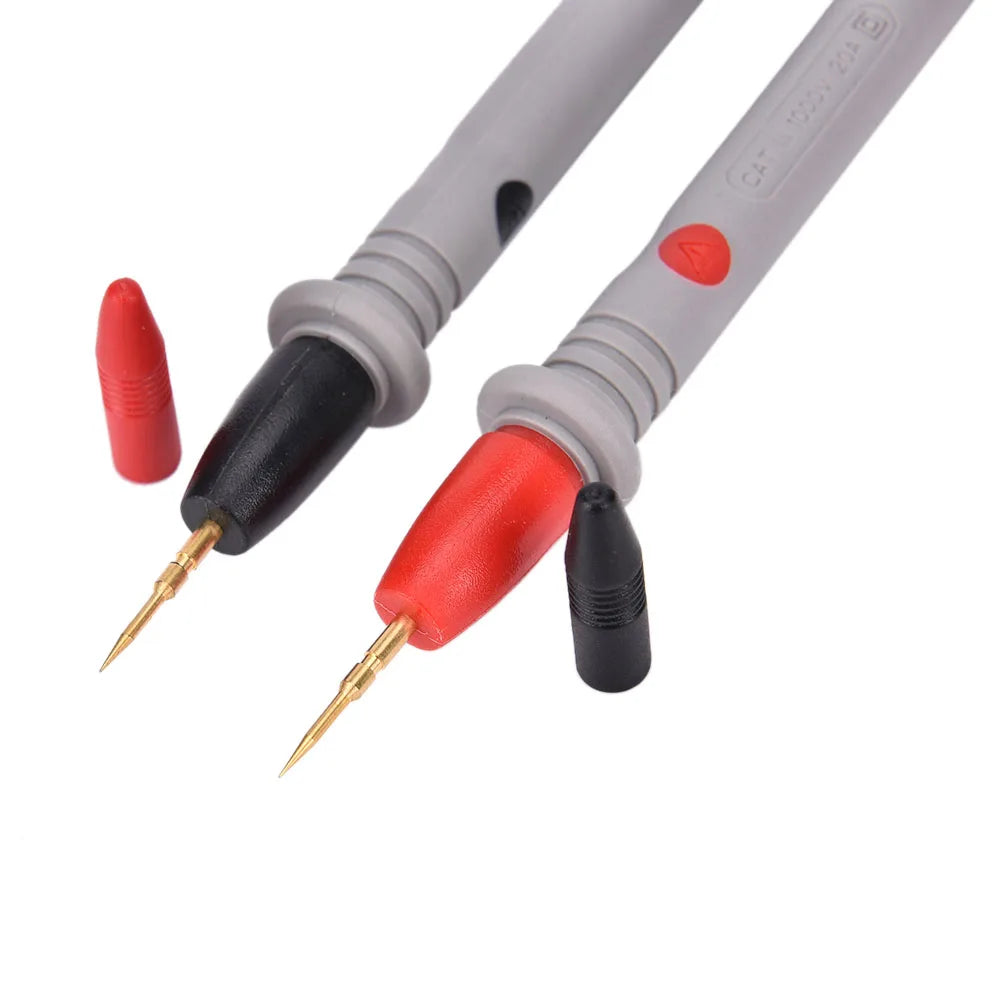 Multimeter Test Leads Gold-Plated Silicone Probe Wire Pen Set Multimeter Test Leads Richie's