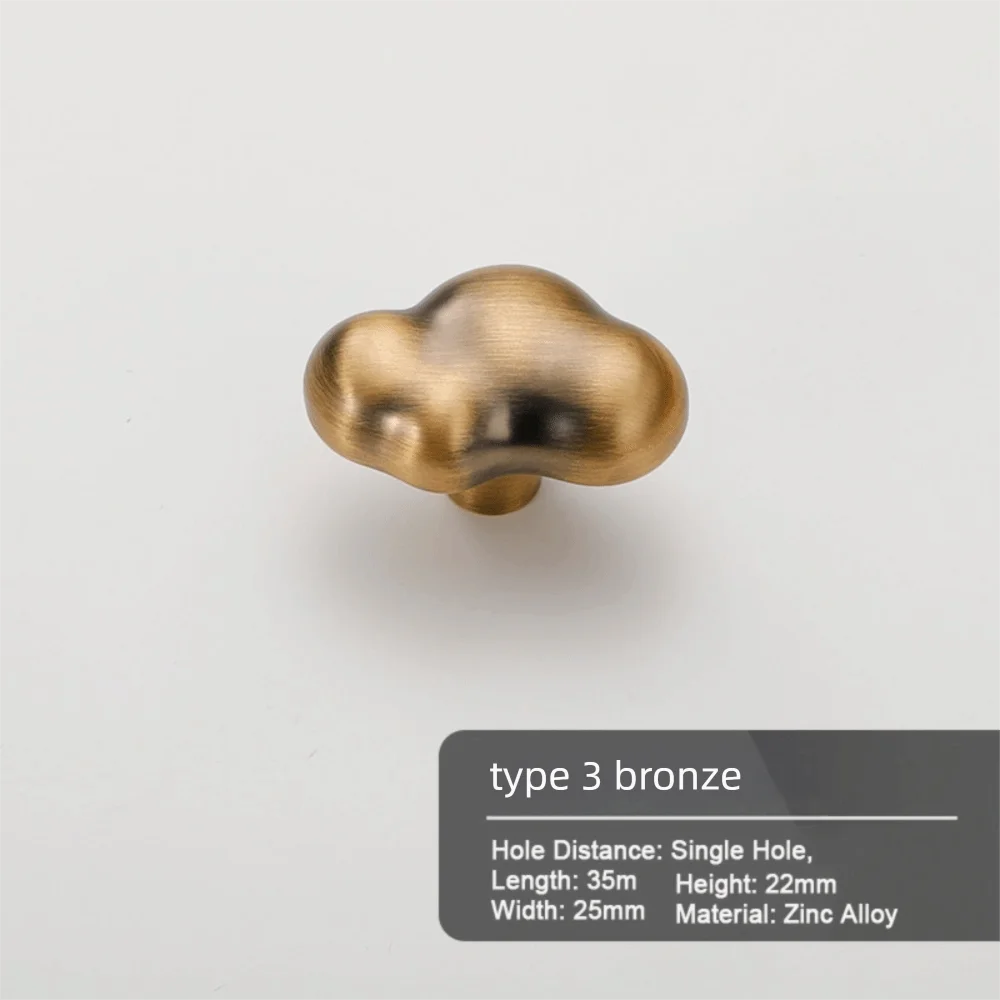 Zinc Alloy Cabinet Handles & Drawer Knobs – Gold/Silver Cabinet Hardware Richie's type 3 bronze