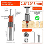 Adjustable Countersink Drill Bit – Carbide Woodworking Reamer Countersink Drill Bit Richie's 2point8X10MM