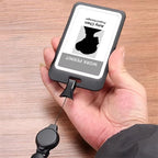 Retractable ID Badge Holder with Removable Lanyard | ABS ID Badge Holder Richie's