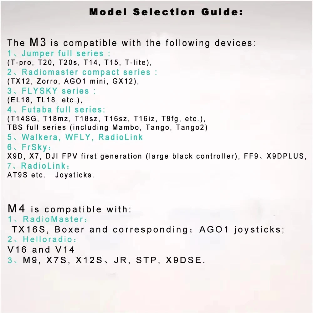 FeliStick Shift M3/M4 FPV Gimbal Stick End – TX16S, Jumper FPV Transmitter Accessory Richie's
