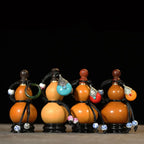 Natural Dried Mini Gourd Bottle Retro Hanging Pendant Décor Hanging Gourd Decor Richie's