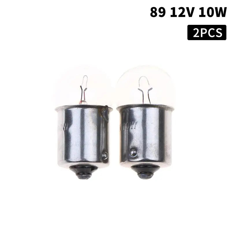 2-Pack Halogen Car Bulbs 1157 1141 12V/24V Amber & Clear Halogen Car Bulbs Richie's A4
