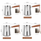 304 Stainless Steel Milk Heating Pot with Graduated Scale Milk Heating Pot Richie's