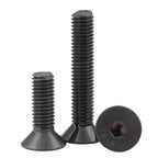 UNC 4-40 6-32 8-32 10-32 Grade 10.9 Flat Head Allen Bolts Machine Screws Richie's