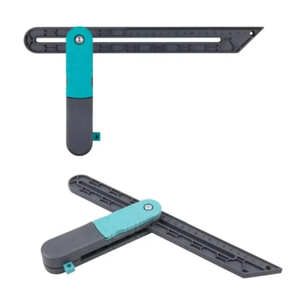 Sliding T-Bevel Angle Ruler Tri Square Carpentry Marking Tool Angle Measuring Tool Richie's