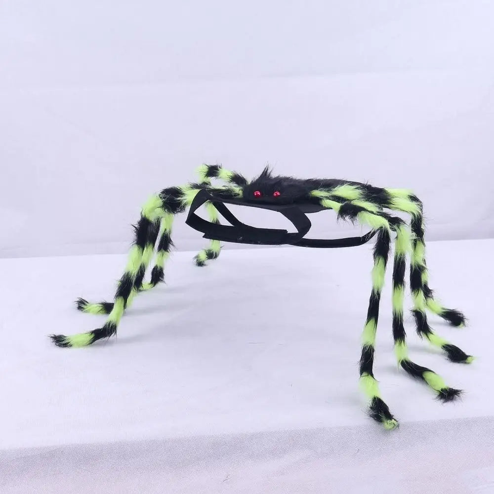 Furry Spider Pet Costume – Halloween Cat & Dog Dress Up Pet Halloween Costume Richie's
