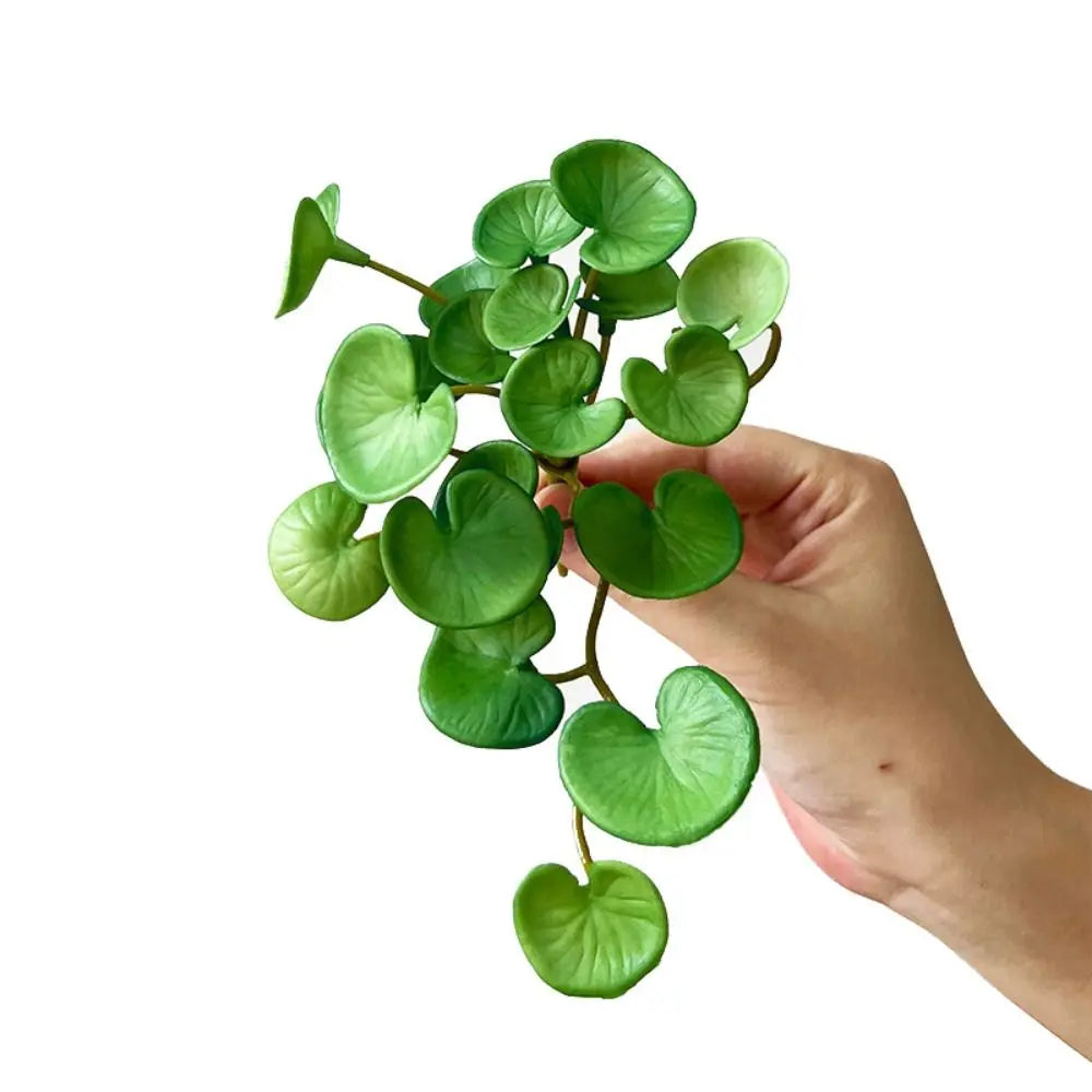 Faux Copper Coin Grass Artificial Plant Simulation Bonsai Decor Artificial Plant Richie's green-1