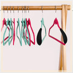 Velvet Foam Hanger Shoulder Pads Non-Slip Clothes Protector 10pk Hanger Shoulder Pads Richie's