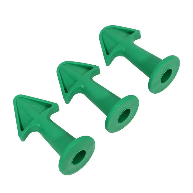 3-Piece Caulking Nozzle & Scraper Tool Kit | 6.5R 10R 13R Caulking Tool Kit Richie's 3Pcs Green