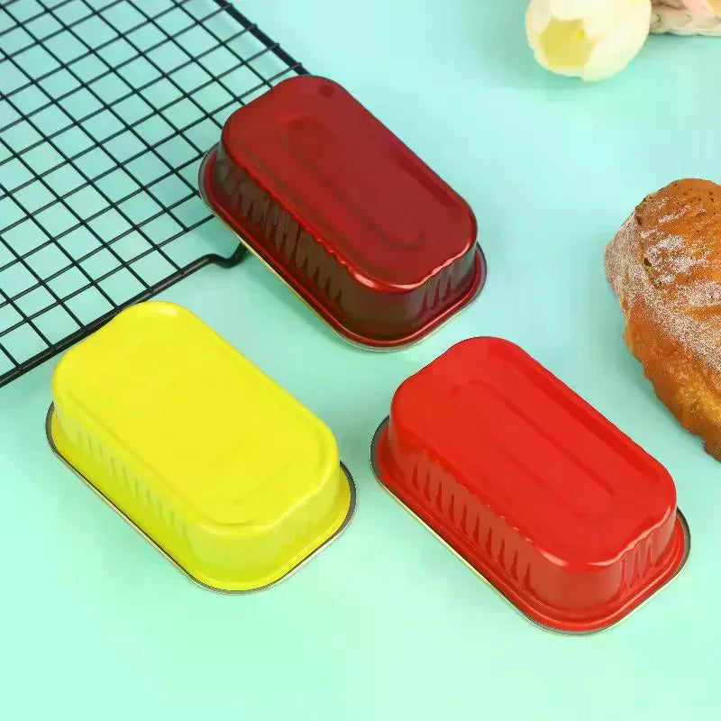 2-Pack Mini Rectangular Tin Box with Pull Ring Lid | Storage Can Mini Tin Storage Box Richie's
