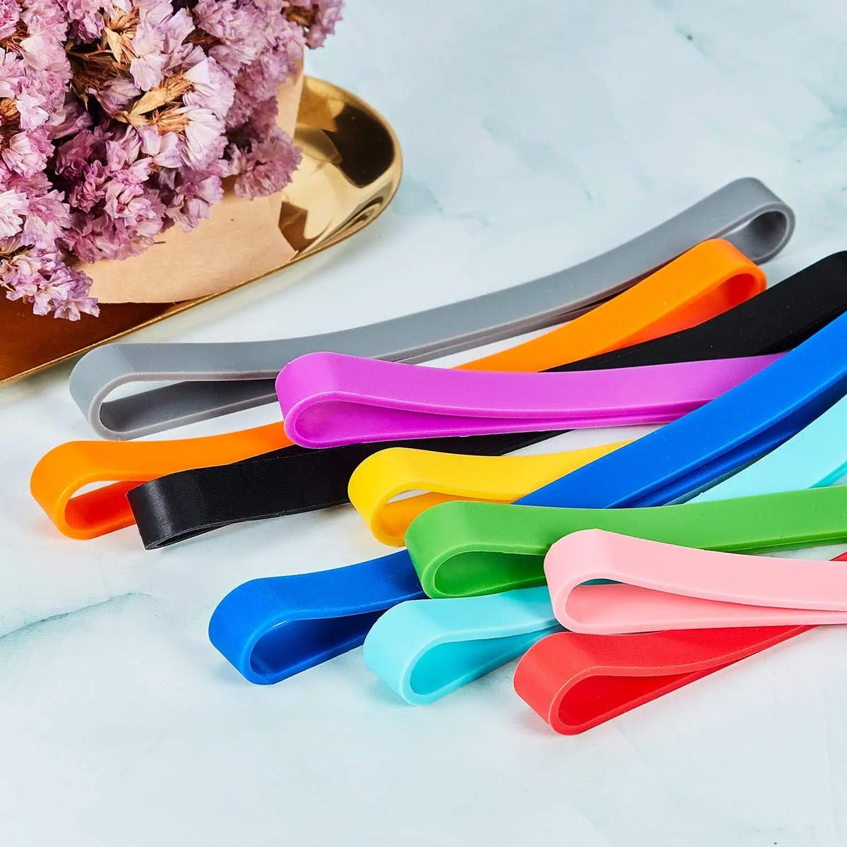 Large Silicone Rubber Bands – Elastic Wrapping Bands for Notebooks Silicone Rubber Bands Richie's