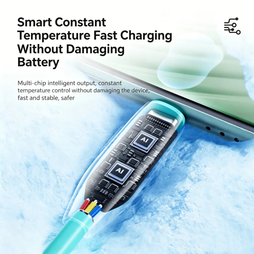 FUCHU USB-A to USB-C Fast Charging Cable 100W | 1M 1.5M USB Charging Cable Richie's
