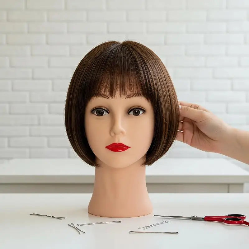 Bald Mannequin Head for Wig Styling, Makeup & Hat Display Mannequin Head Richie's
